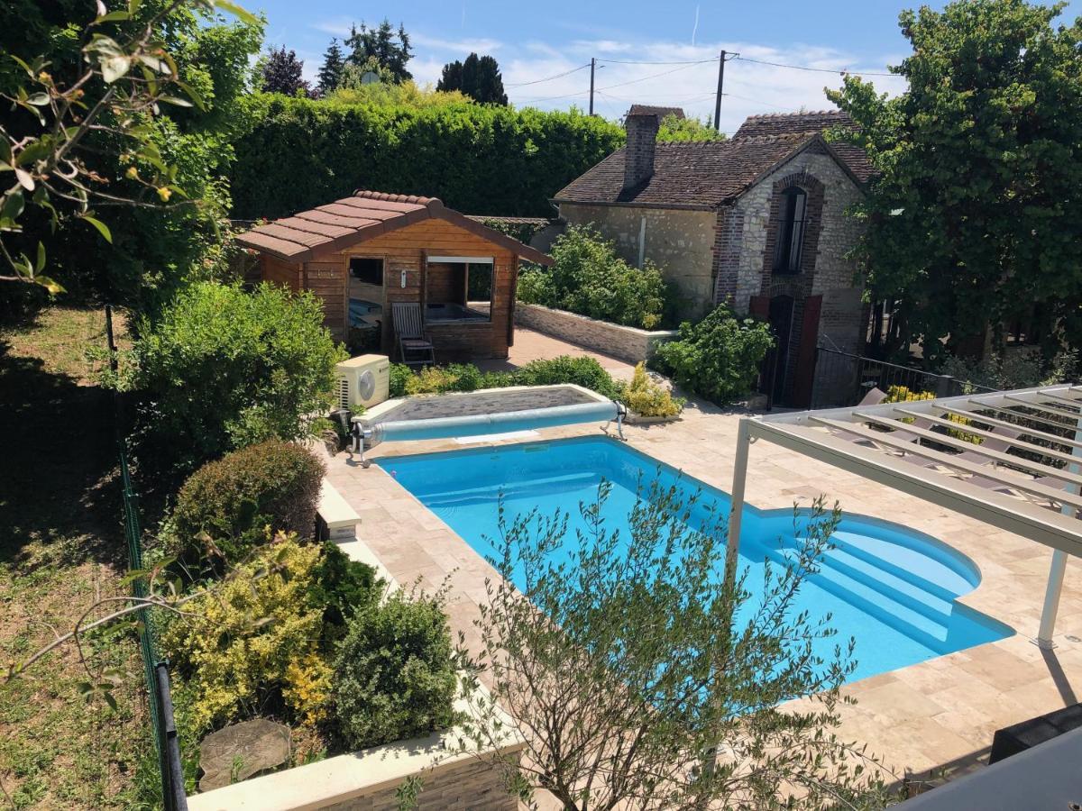 Le Rouge & Blanc Bed & Breakfast Saint-Maurice-le-Vieil Eksteriør bilde